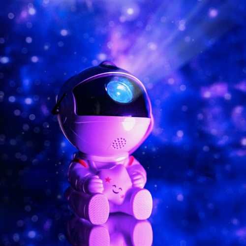 Astronauta Projektor Gwiazd Nowy Model Rzutnik Lampka Nocna Niebo LED