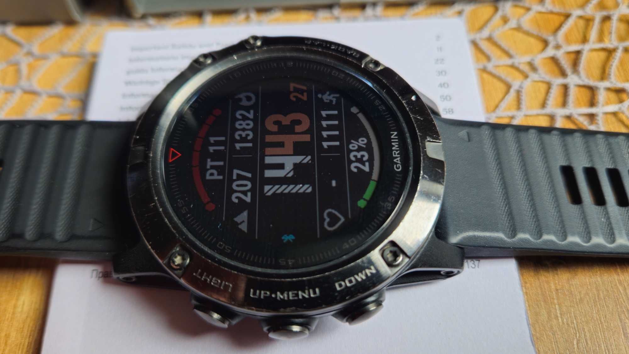 Garmin fenix 5x Sapphire Edition Ultimate Multisport GPS Watch Mapping