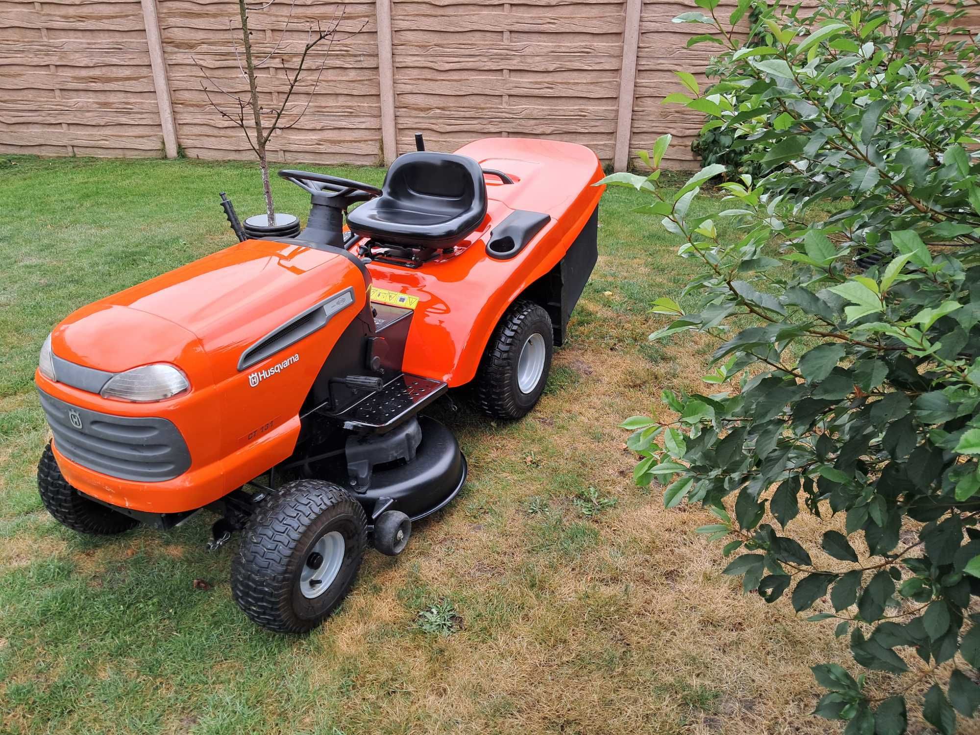 Traktorek kosiarka z koszem Husqvarna Briggs&stratton