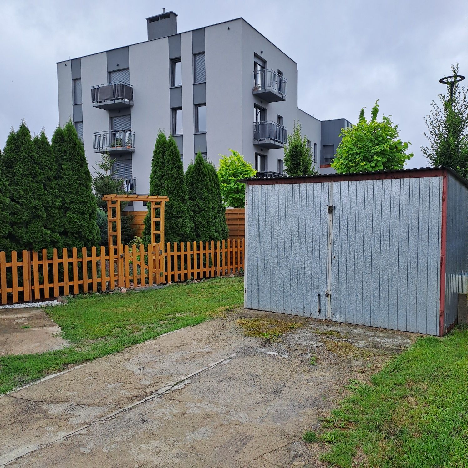 Garaż Grunwaldzka - 55 Pulk Piechoty
