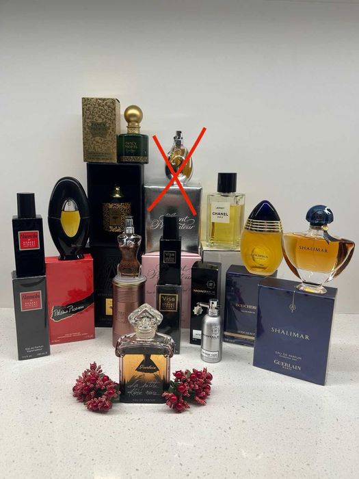 CANEL,Montale,Guerlain,Paloma Picasso,ALAMEDA,Attar,Visa,Bouheron