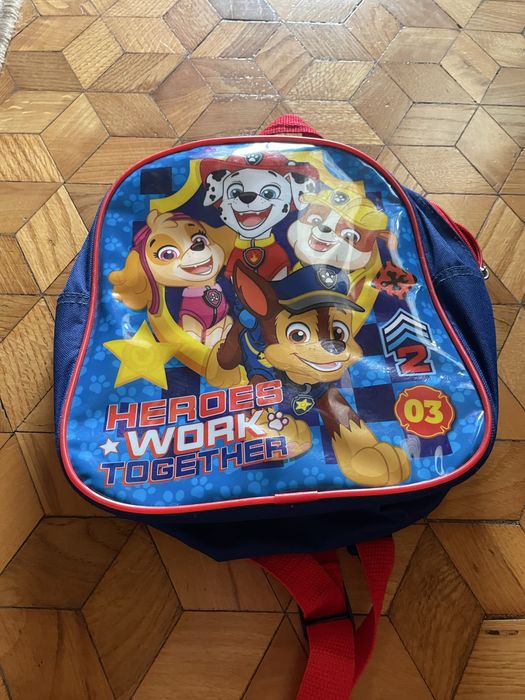 Plecaczek Psi patrol