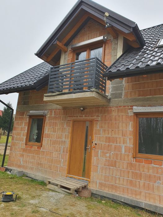 Balustrada pionowa ocynk malowany proszkowo