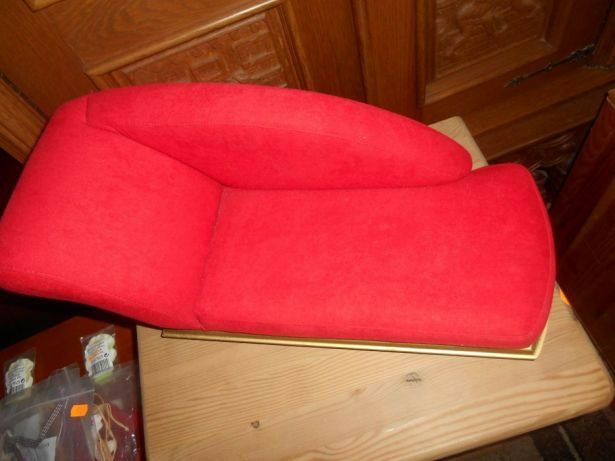 mini sofa- szezlong arsEdition miniaturka mebla, meble dla lalek