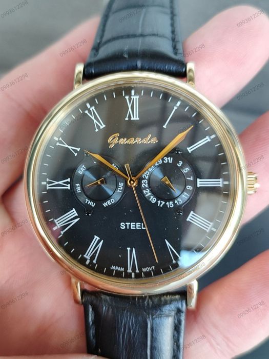 Годинник чоловічий Guardo S08654-1 Оригінал Гарантія Часы Гуардо Watch