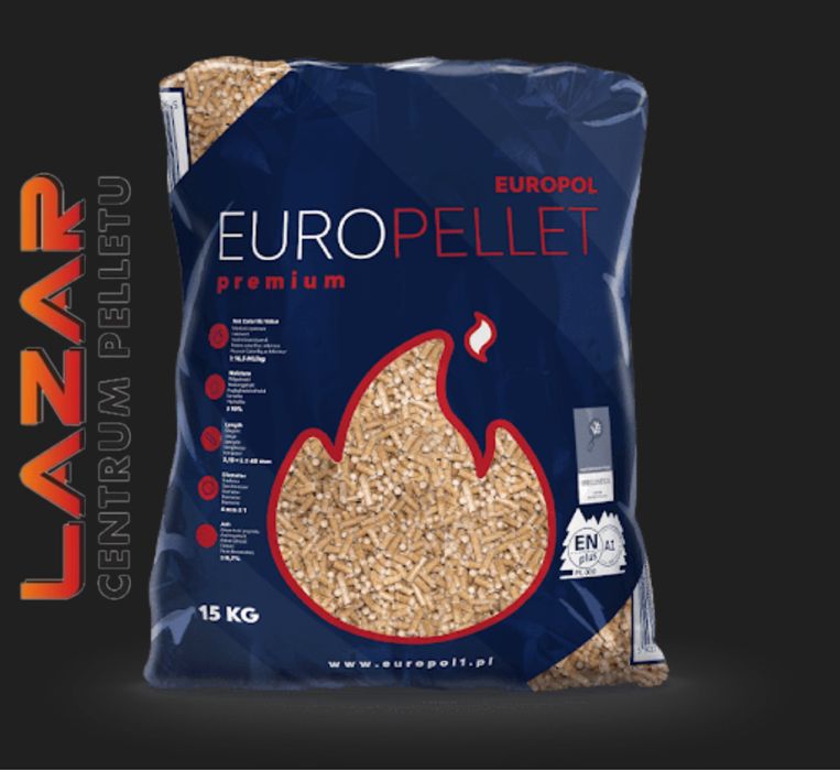Pellet Pelet Drzewny A1 6mm Czysta trocina Produkcja PL Gliwice