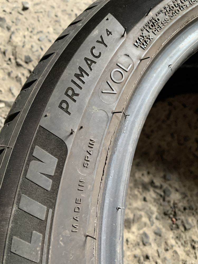 (4шт) 235/45R18 Michelin Primacy 3 (2021рік) літні шини