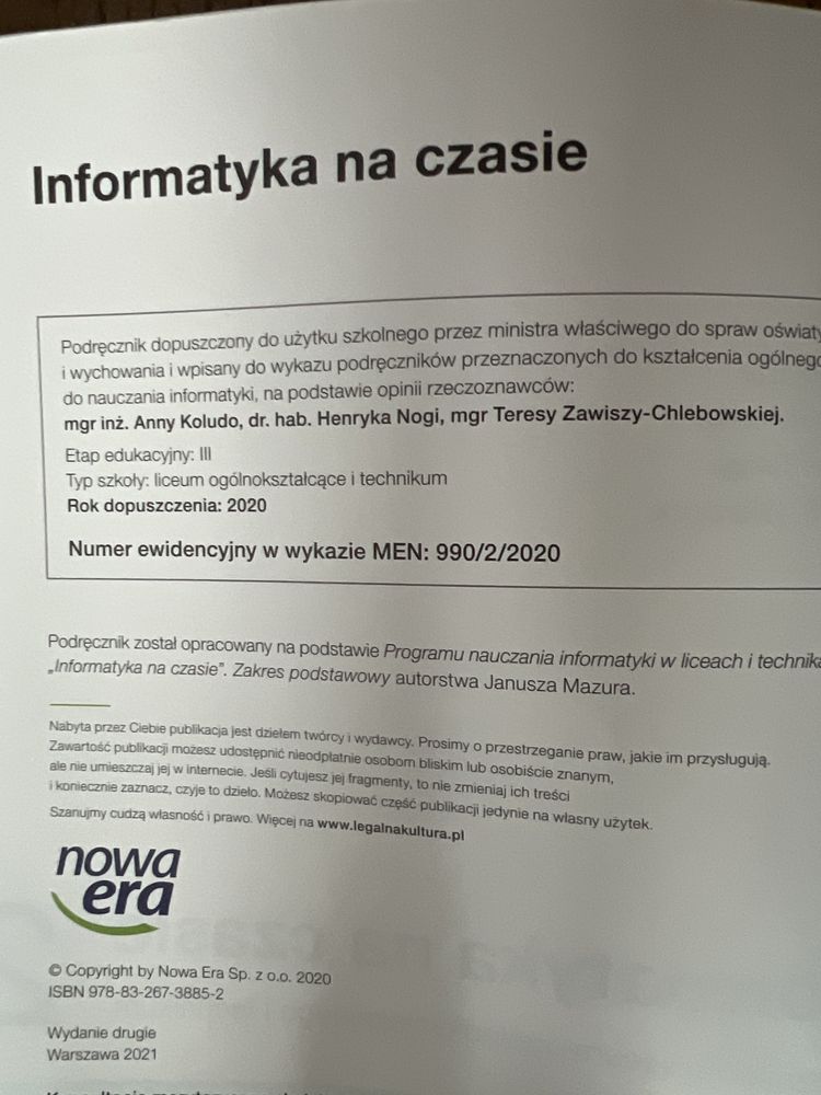 Informatyka na czasie 2