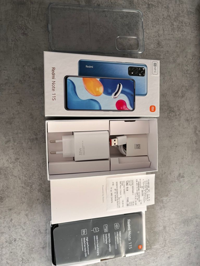 Xiaomi Redmi Note 11s. 64 GB.Nowy. Okazja.Wysylka.