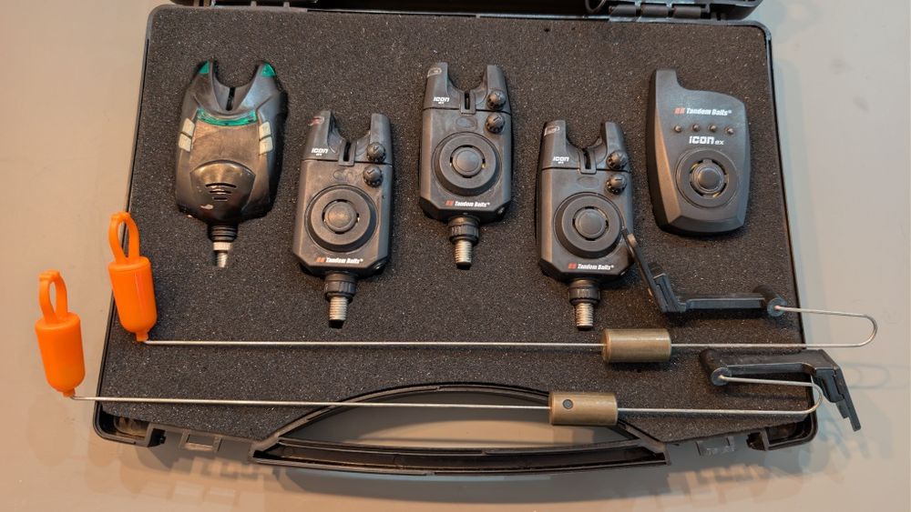 Sygnalizatory brań z centralką 3+1 Tandem baits icon ex