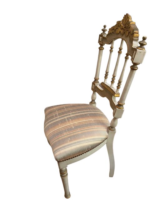 Cadeira Estilo Napoleão III de Fabrico Português (Início do Século XX)