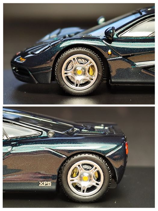 McLaren F1 XP5 Green LCD Models 1:64