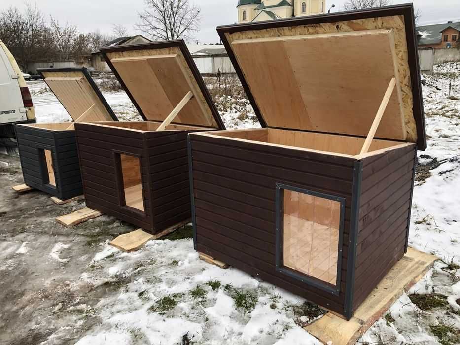 Будки 95, 107, 123 см | Стаффа, Лабрадора, Вівчарки, Кане корсе