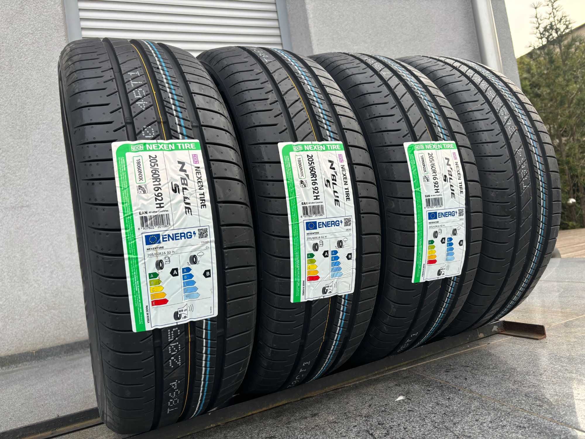 Letnia 205/60R16 Nexen Nblue 92H parametry A,B,69db Prosto z fabryki!