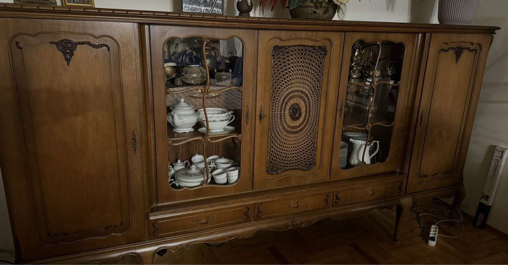 Komoda Witryna Antyk Styl Glamour Ludwikowski