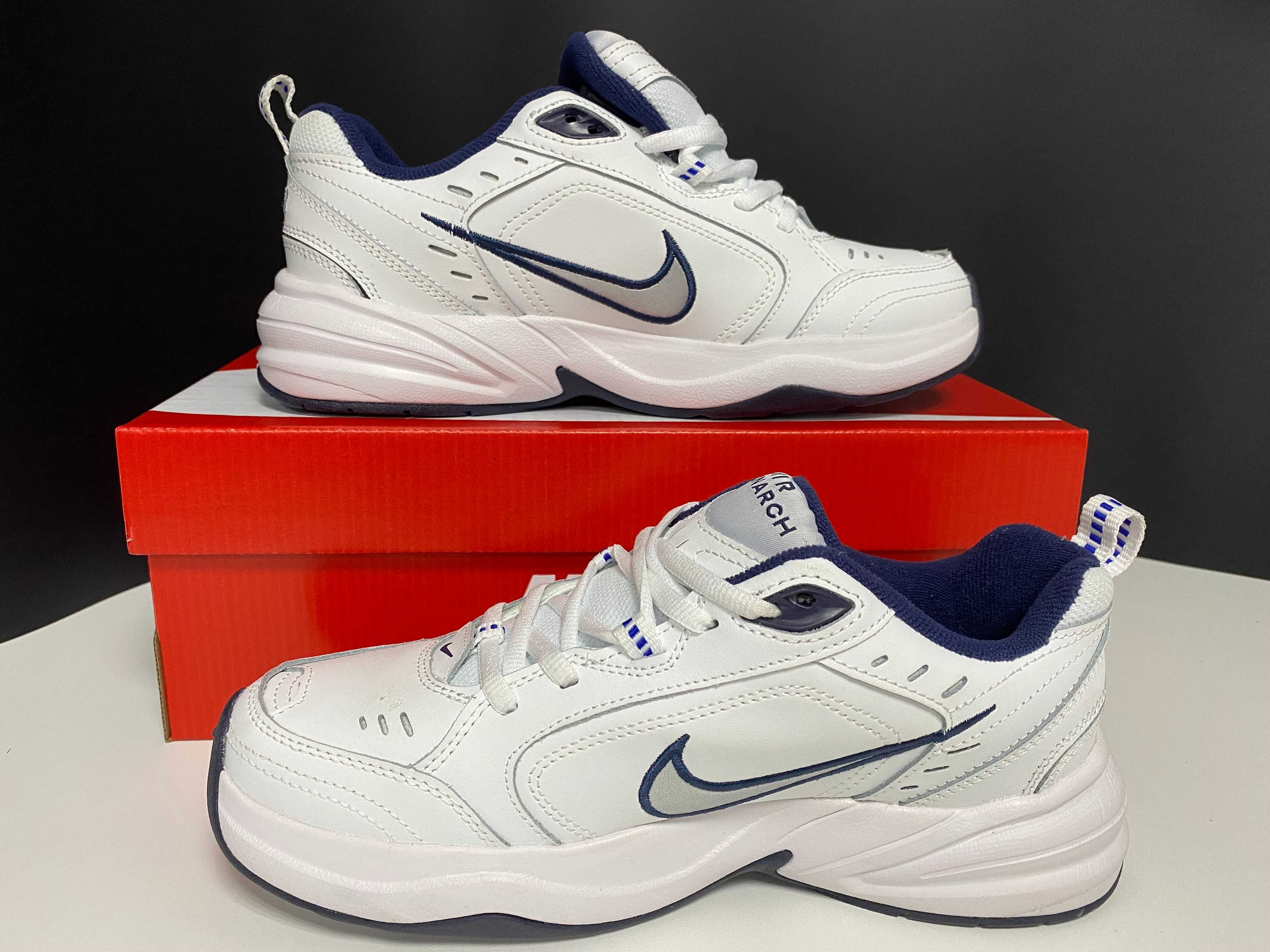 Кросівки Nike Air Monarch white/blue (41-46) код 39