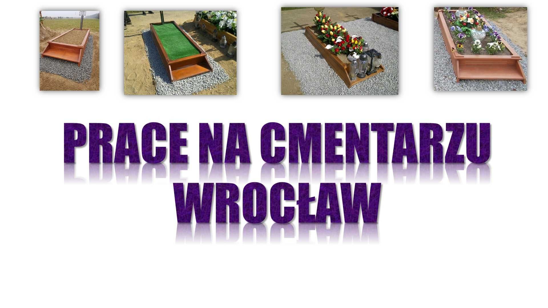 Obudowa grobu, montaż, Wrocław, obudowy, pomnik tymczasowy, rama, grób