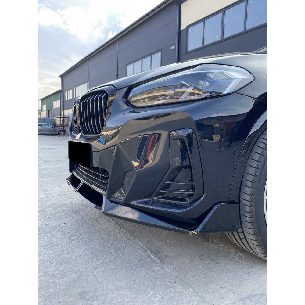 Накладка (губа) на передній бампер BMW X3 G01 X4 G02 (2022-2024)