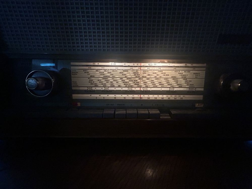 Radio Lampowe Saba Wildbad 12 Vintage Super Stan Prezent dla Dziadka