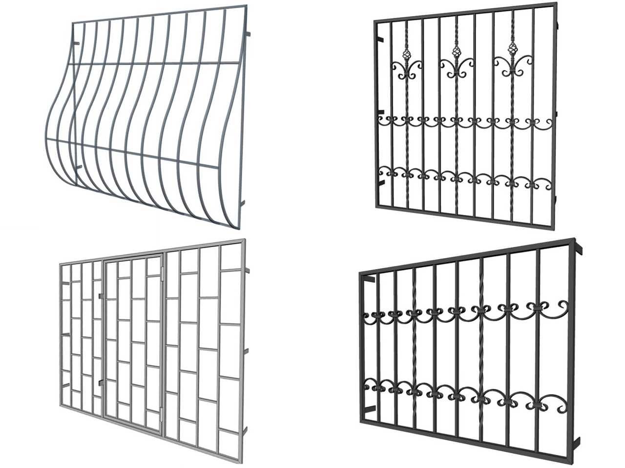 Решітки на вікна двері, грати металеві, Решетки на окна металлические