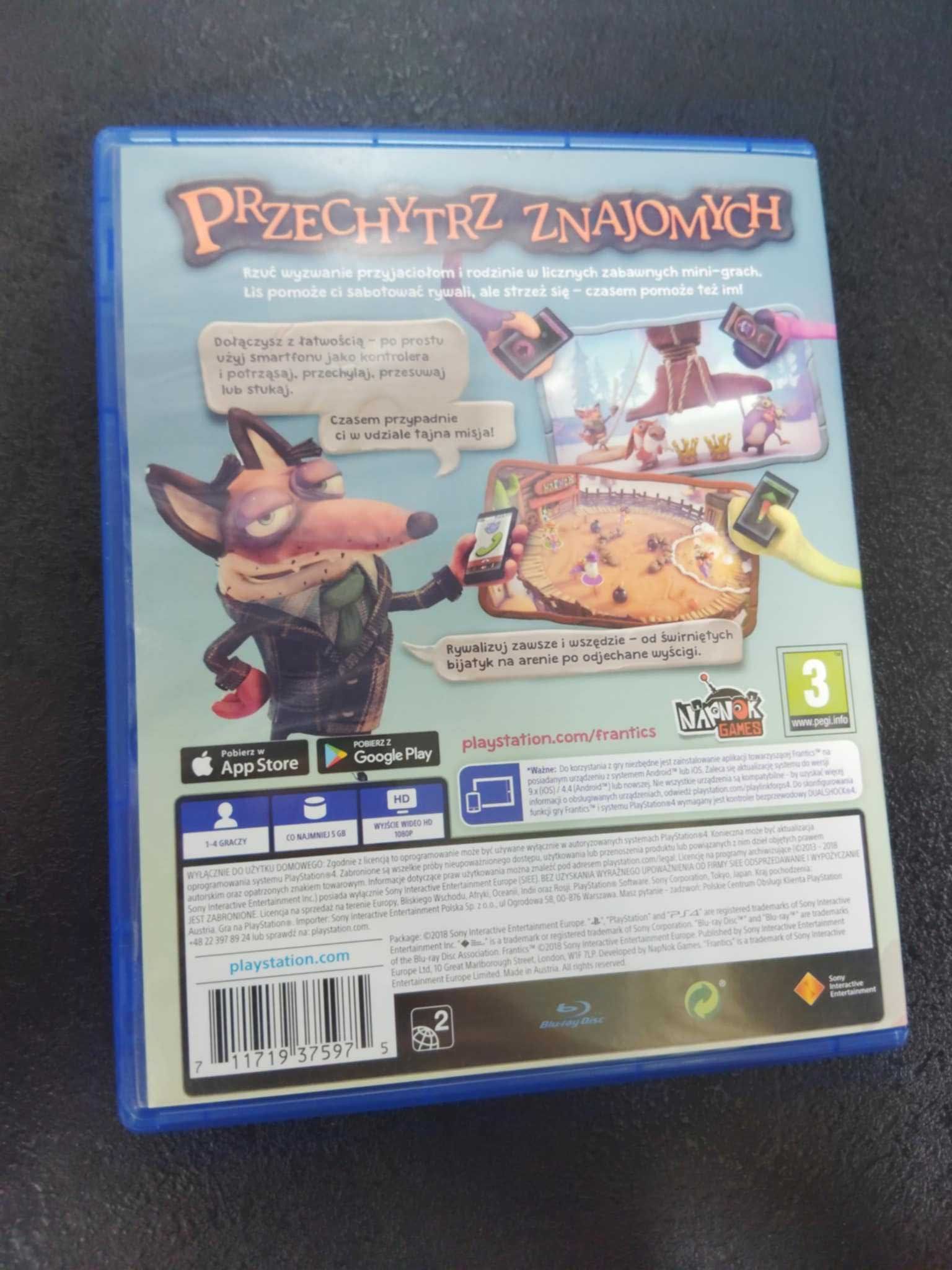 Frantics PS4 Polska wersja