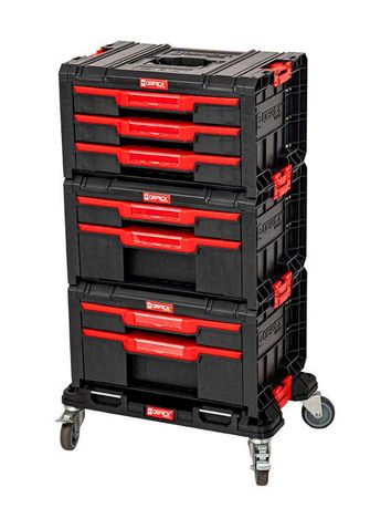 Zestaw Qbrick System PRO DRAWER SET szuflady na platformie kołowej