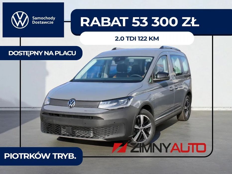 Volkswagen Caddy Pan Americana 4MOTION 2,0L TDI | 122 KM 2024r | Wyprzedaż rocznika!!!