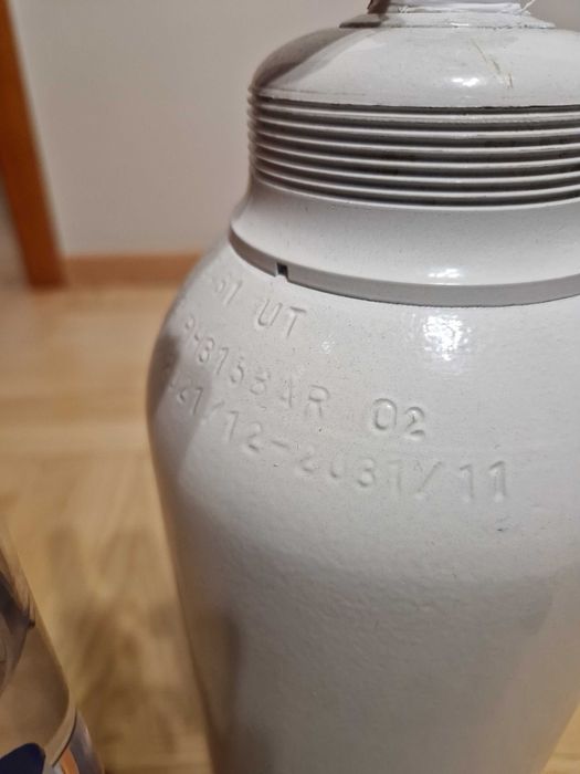 Tlenoterapia - Butla 5L + Reduktor z nawilżaczem