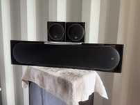 Kolumna centralna monitor audio radius 225. Czarna ladna okazja