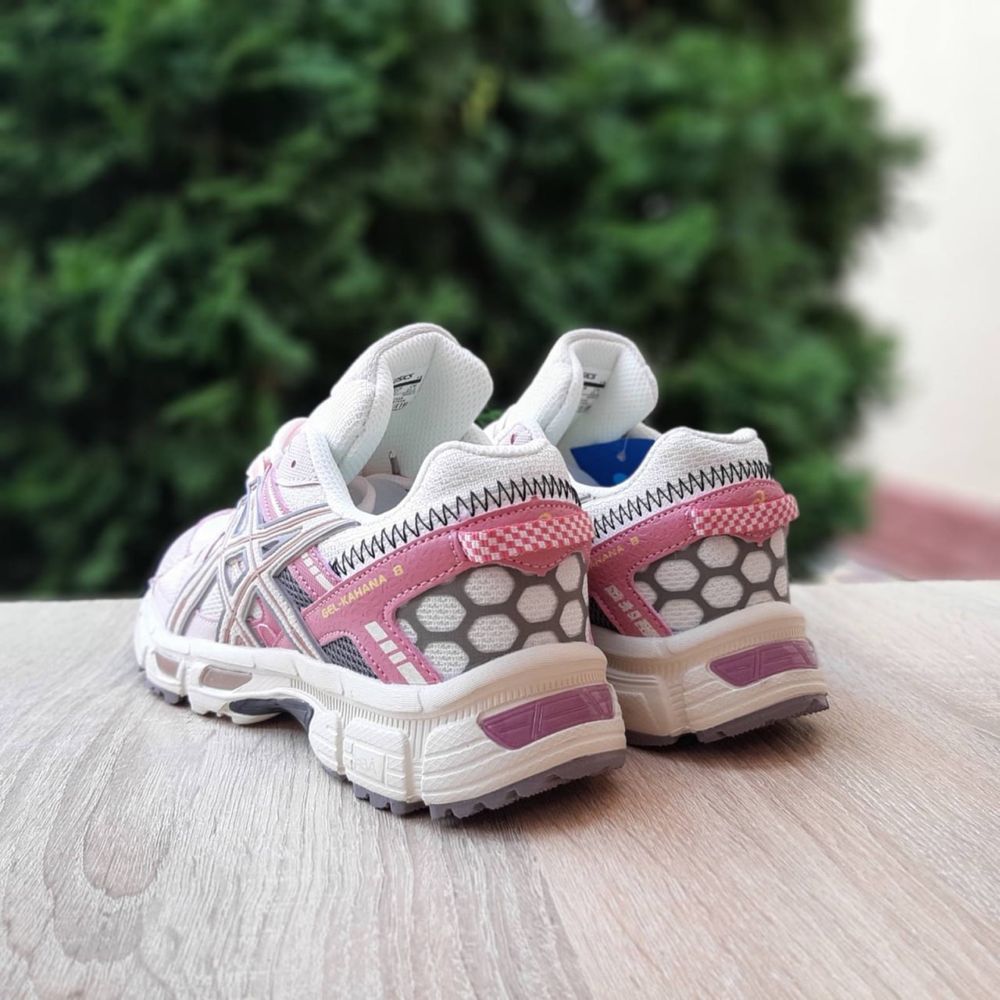 Asics Gel Kahana 8 Білі з рожевим  кросовки кросівки кеди взуття