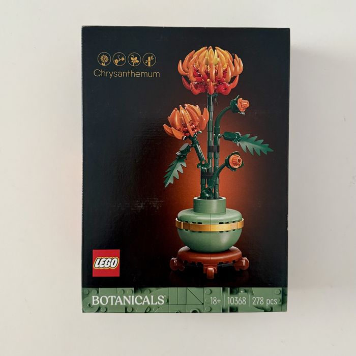 LEGO 10368 Botanical Collectoon - Chryzantema klocki nowe oryginalne