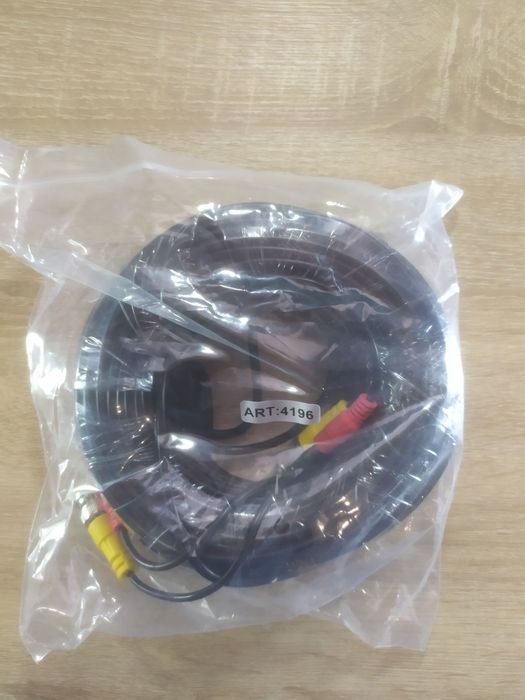 Кабель Green Vision 30 м BNC+DC для живлення та передачі сигналу 4196