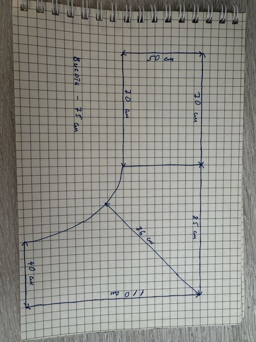 Розкладний стіл письмовий