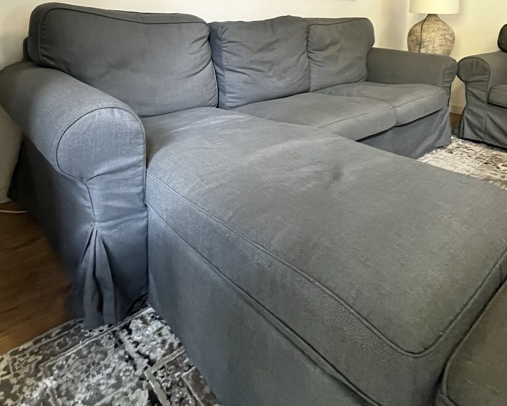 Sofa kanapa Ikea Ektorp z szezlongiem