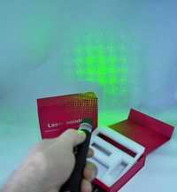 лазерна вказівка 1000mw зелений промінь зі змінними насадками