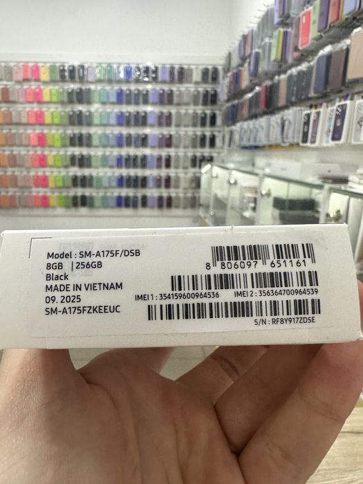 Смартфон Samsung Galaxy A17 8/256Gb Black/Gray (SM-A175FZKEEUC)