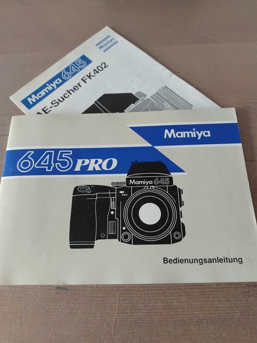 Mamiya 645 PRO, aparat średnioformatowy