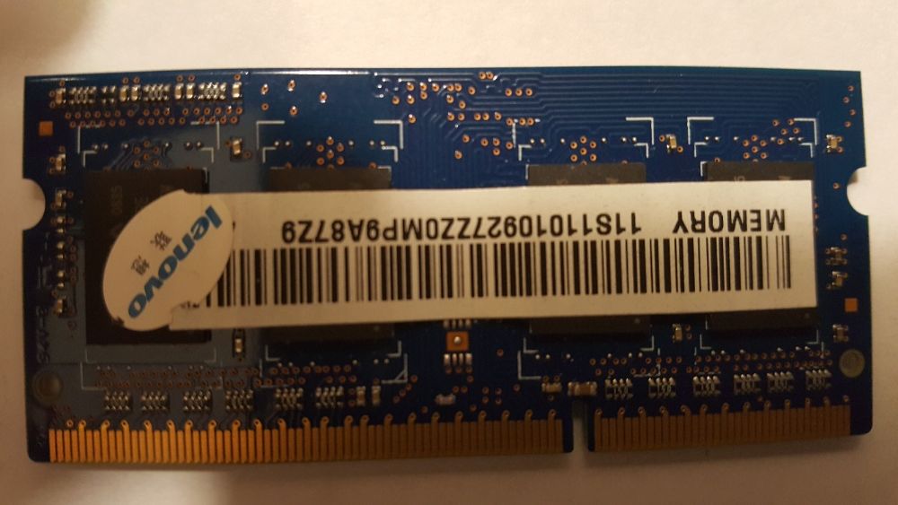 Продам оперативну пам'ять SODIMM DDR3(Nanya NT1GC64BH8A1PS-BE) 1GB