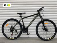 Горний алюмінієвий велосипед 26" хаккі (є різні розміри та кольори)