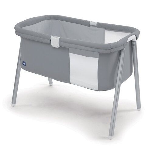 Berço Chicco LullaGo cinza