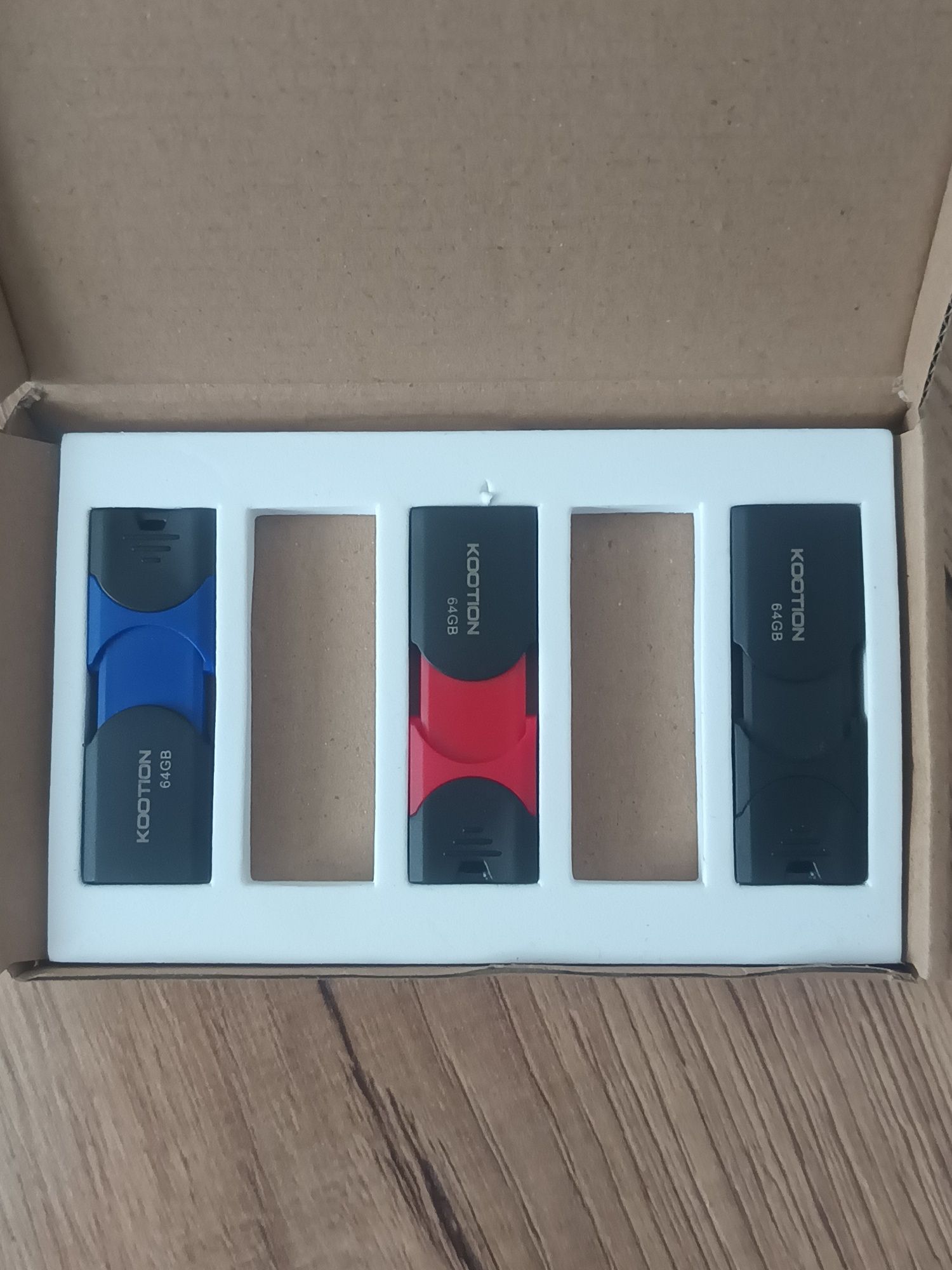 Dysk flash USB Kootion 64 GB 3 sztuki Pendrive