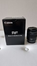 Obiektyw RF Canon 85mm F2 Macro IS STM