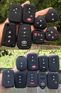 Чехол для ключа Toyota Yaris,Auris,Highlander,Land Cruiser,Rav4,Camry