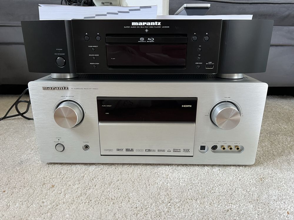 Amplituner monster Marantz sr8001  thx 7.1 160w