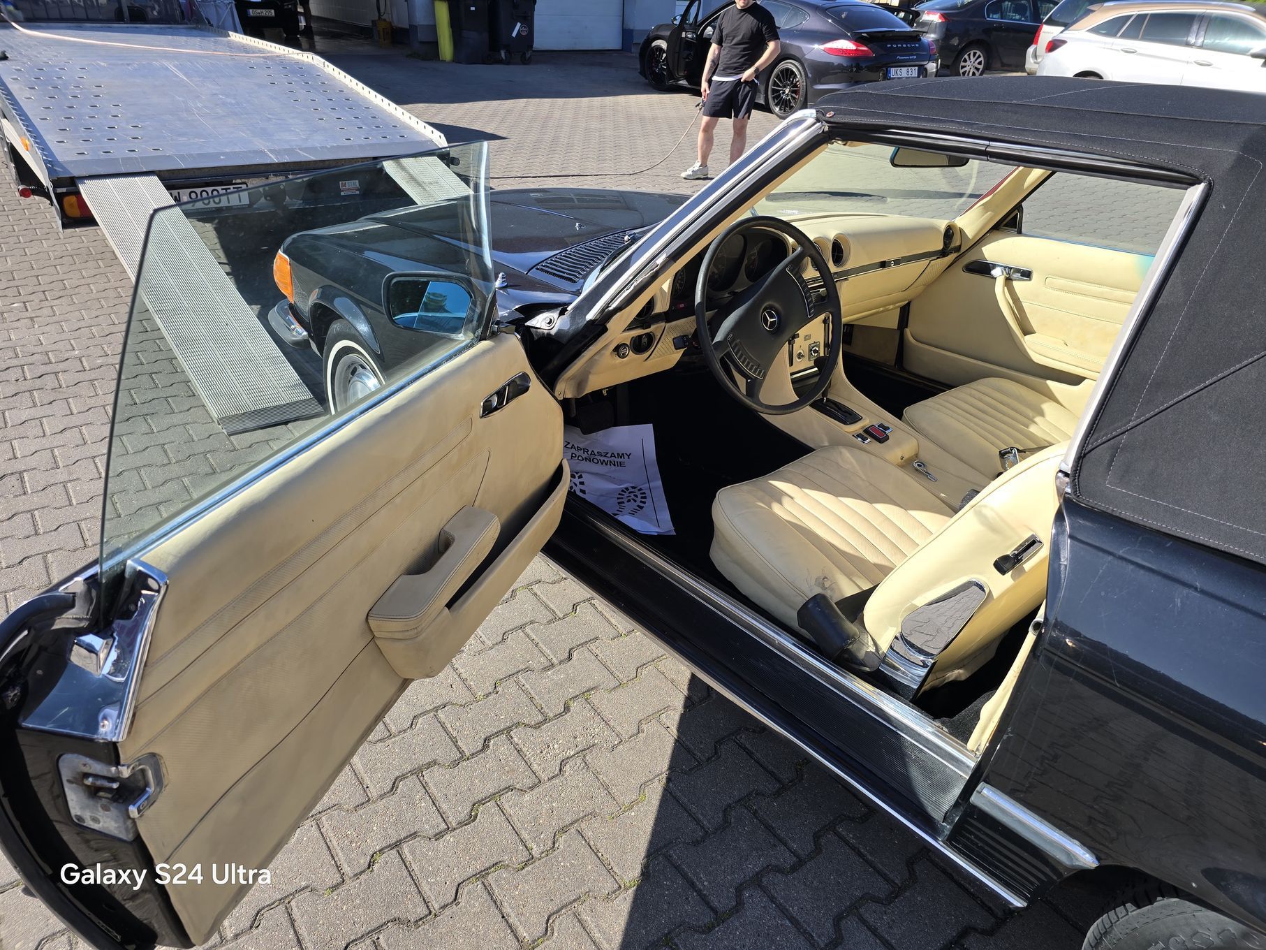 Mercedes-Benz SL Mercedes SL 350 V8 kompletny działający