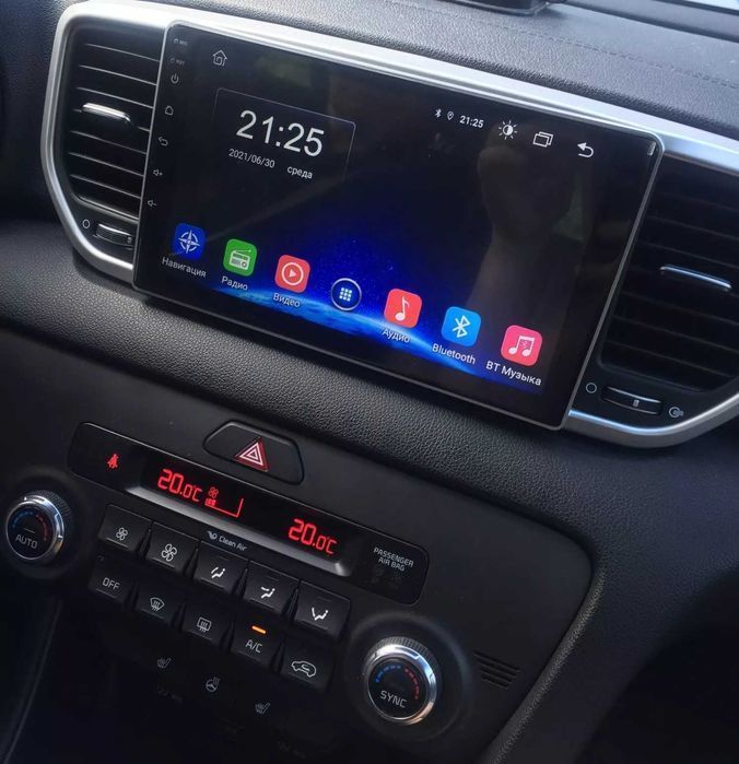 Auto Radio Kia Sportage4  Android 2Din Ano 2018 até 2021