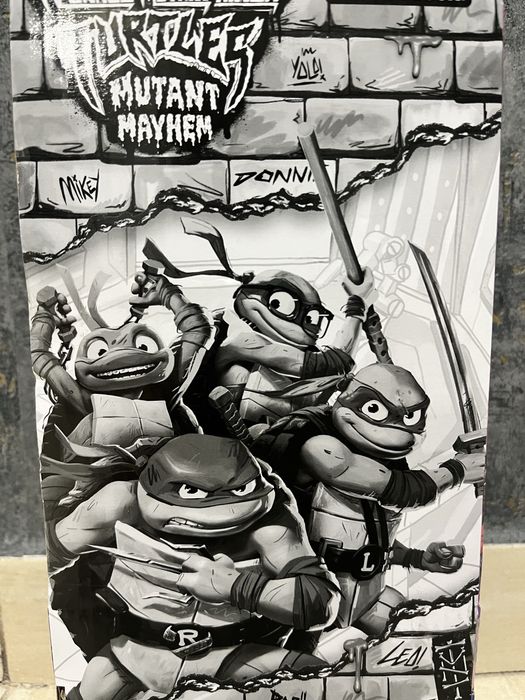 4 Figurki Wojownicze Żółwie Ninja