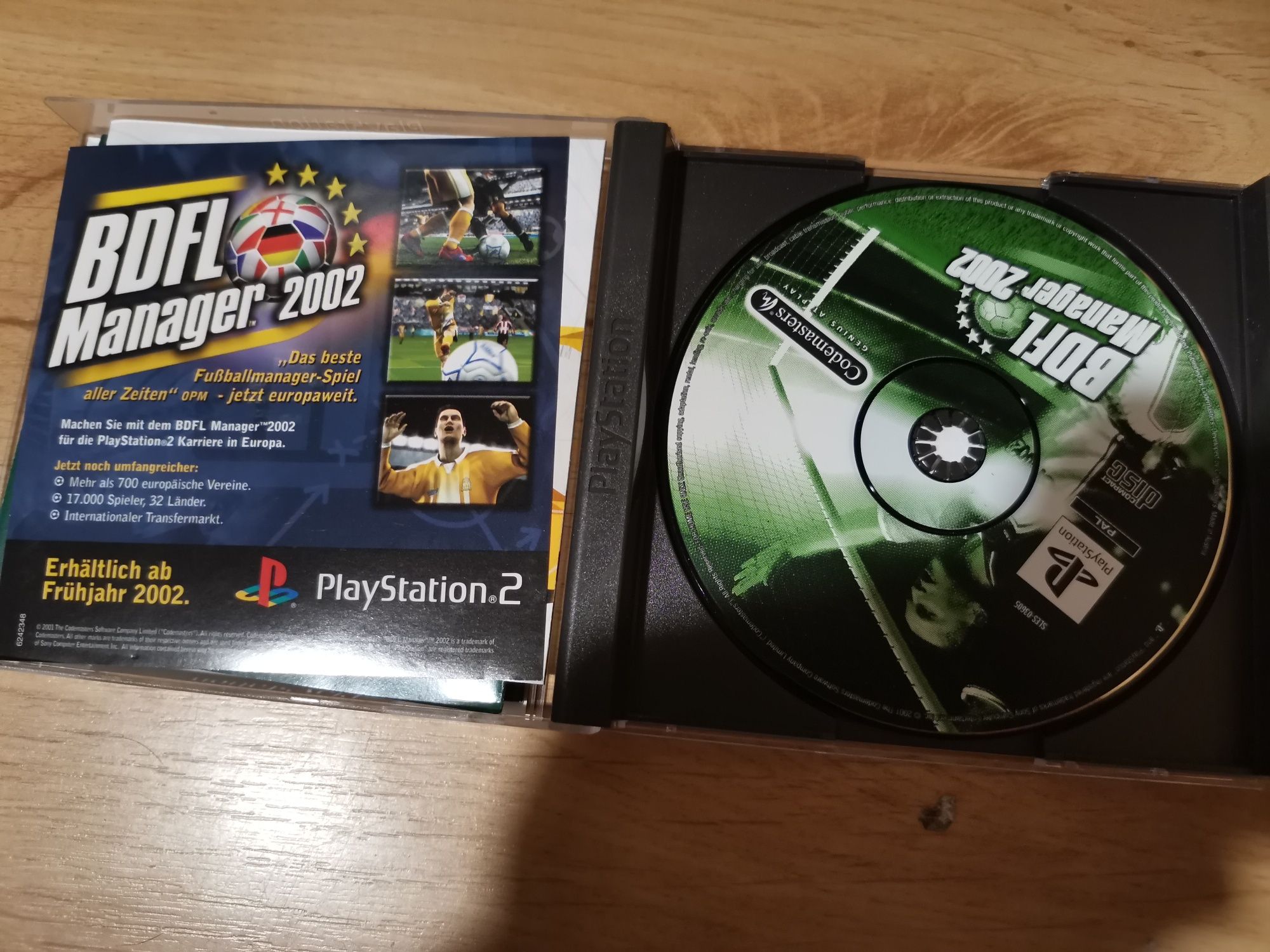 Bdfl manager 2002 psx PlayStation 1