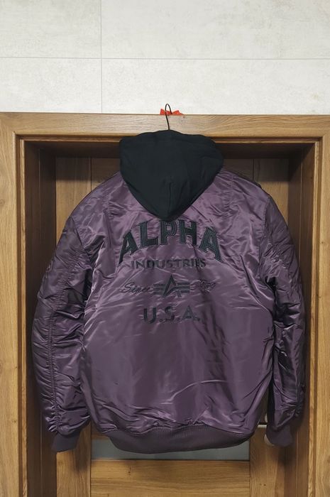 Kurtka bomberka Alpha Industries MA-1 ZH Back EMB rozmiar XXXL
