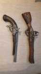 Armas decorativas de colecção.
